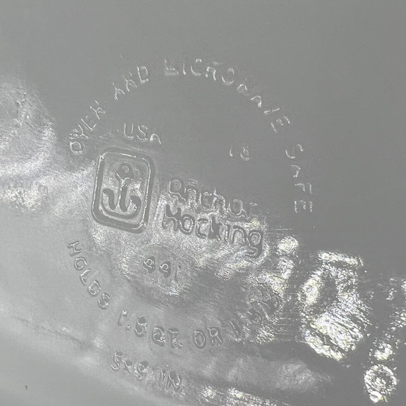 Vintage Anchor Hocking Golden Harvest 441 Rectangle Casserole Dish 5x9 Inch - Picture 4 of 9